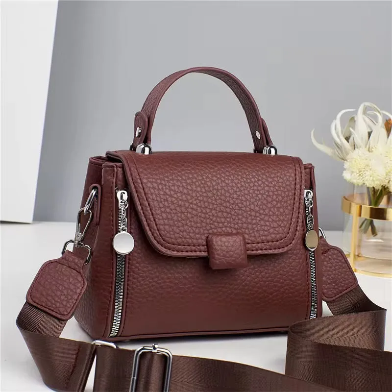 حقيبة يد نسائية من الجلد الصناعي - Women's faux leather handbag