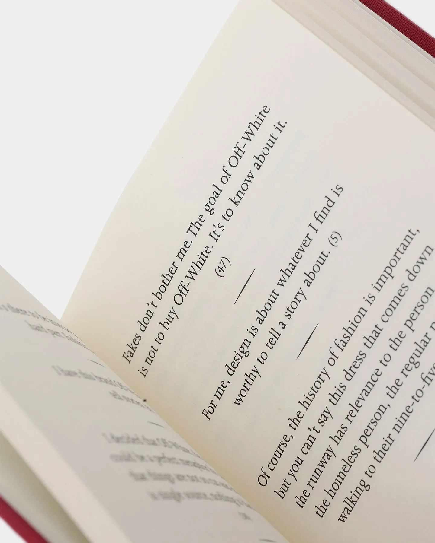 Brumby Sunstate Abloh-isms Book Multi-Coloured