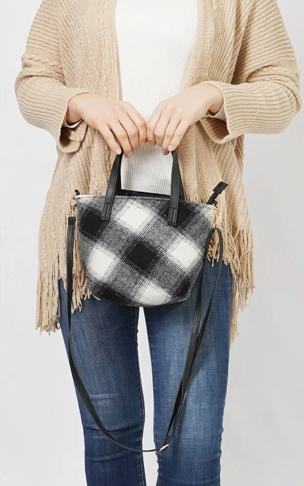 EBG10727 BUFFALO PRINT CROSSBODY BAG