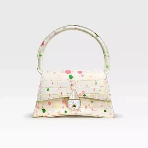 Half Moon Genuine Leather Handbag