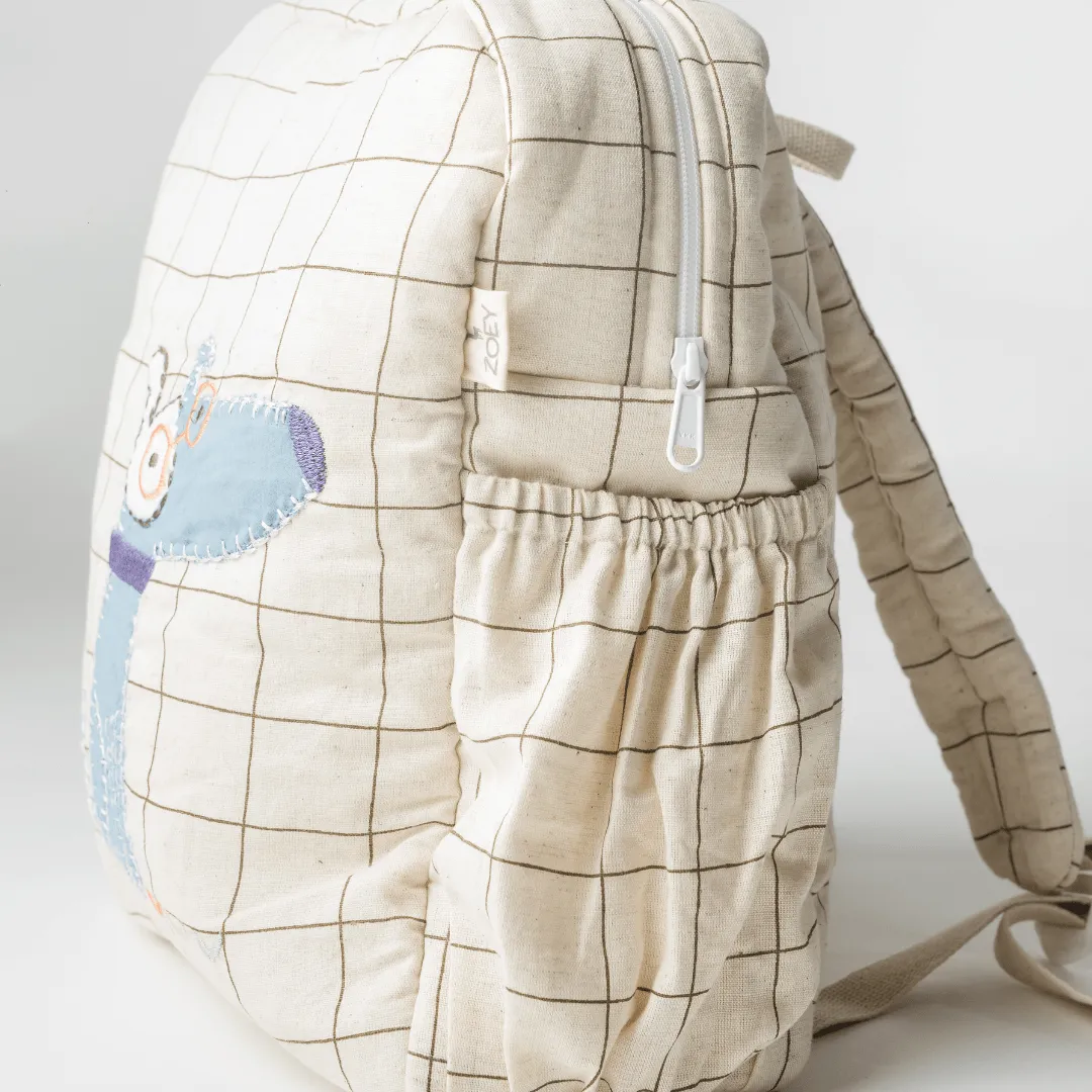 Handcrafted Curious Ralph School Bag (Personalise)
