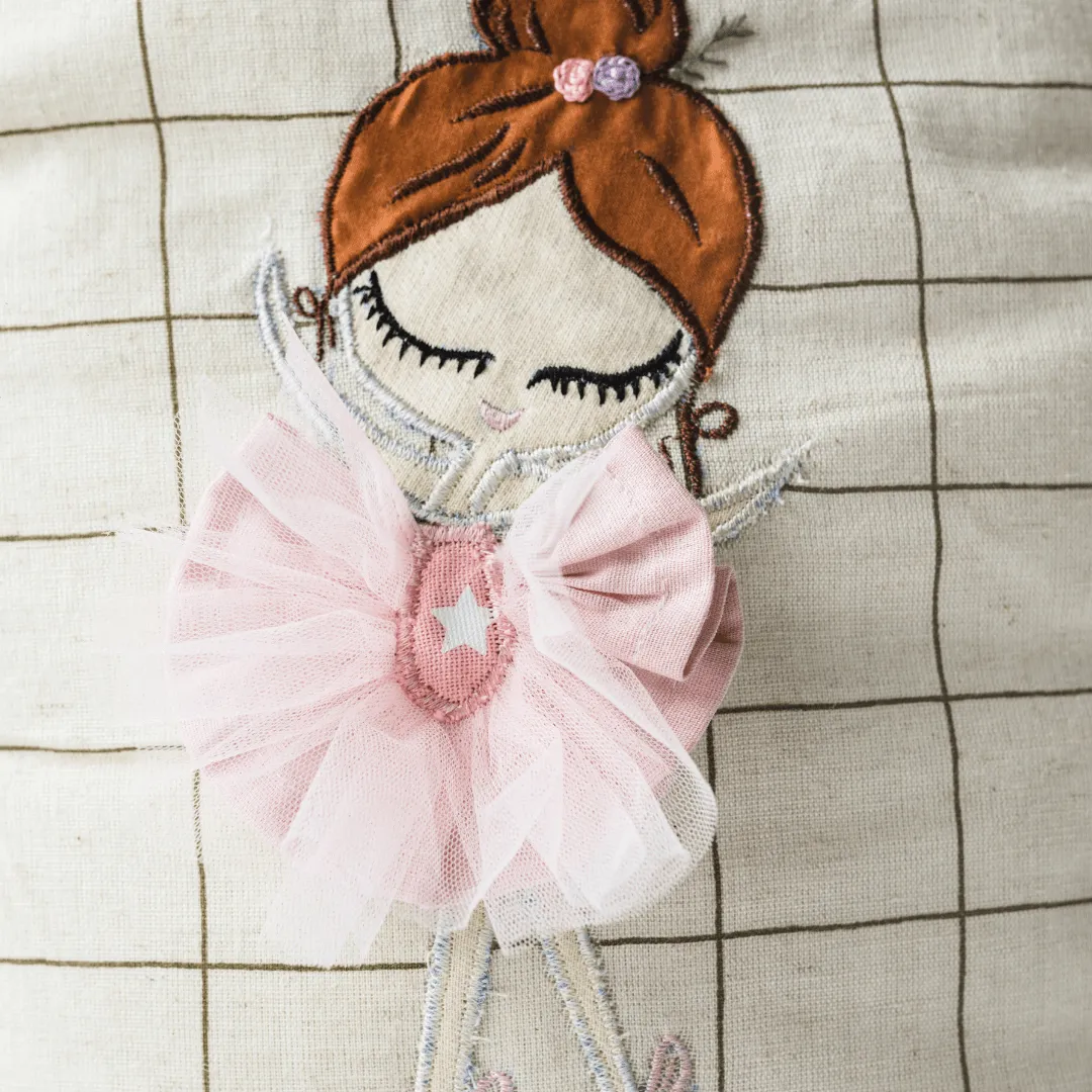 Handcrafted Dazzling Ballerina School Bag (Personalise)