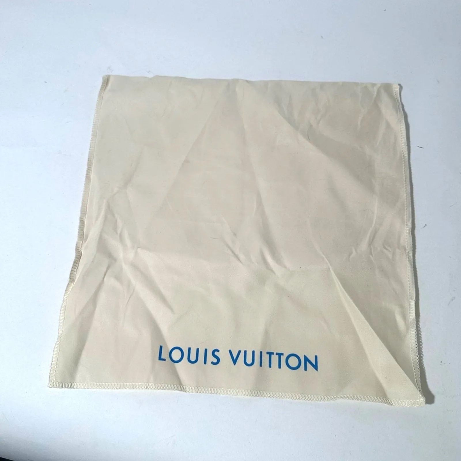 Louis Vuitton Cream Dust Bag