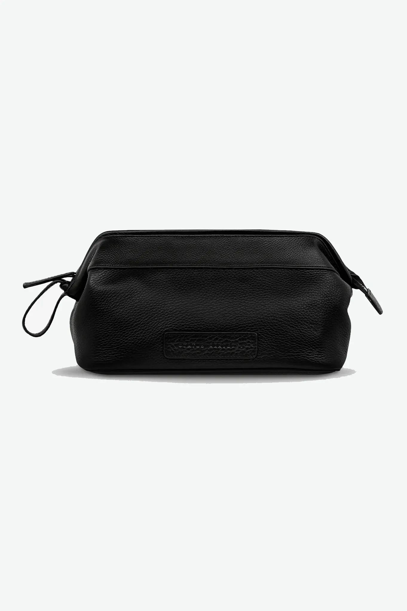 STATUS ANXIETY LIABILITY TOILETRY BAG - BLACK