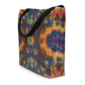 'The Sorcerer's Tower' Large Tote Bag