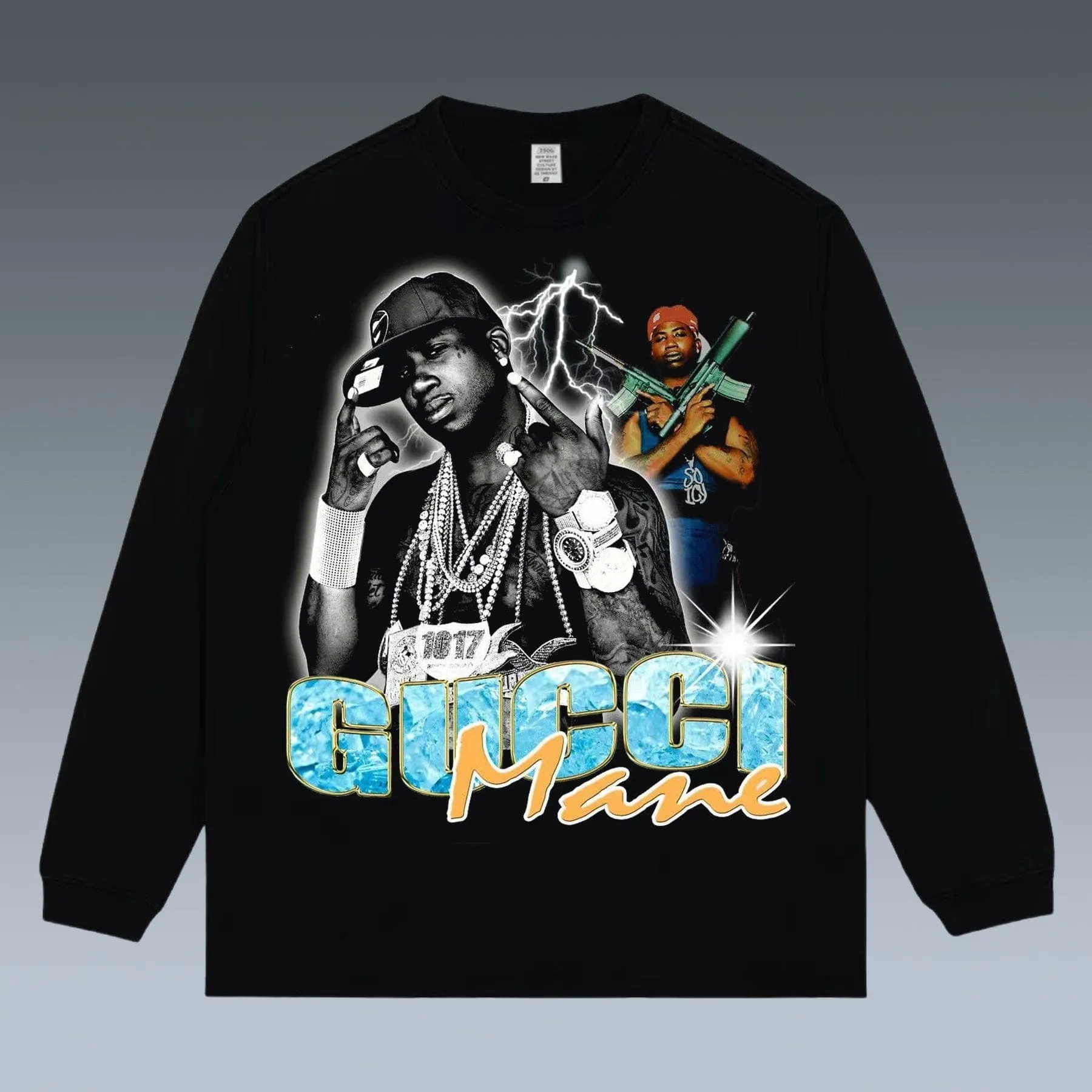 VINTAGE LONG SLEEVE TEE | GUCCI MANE