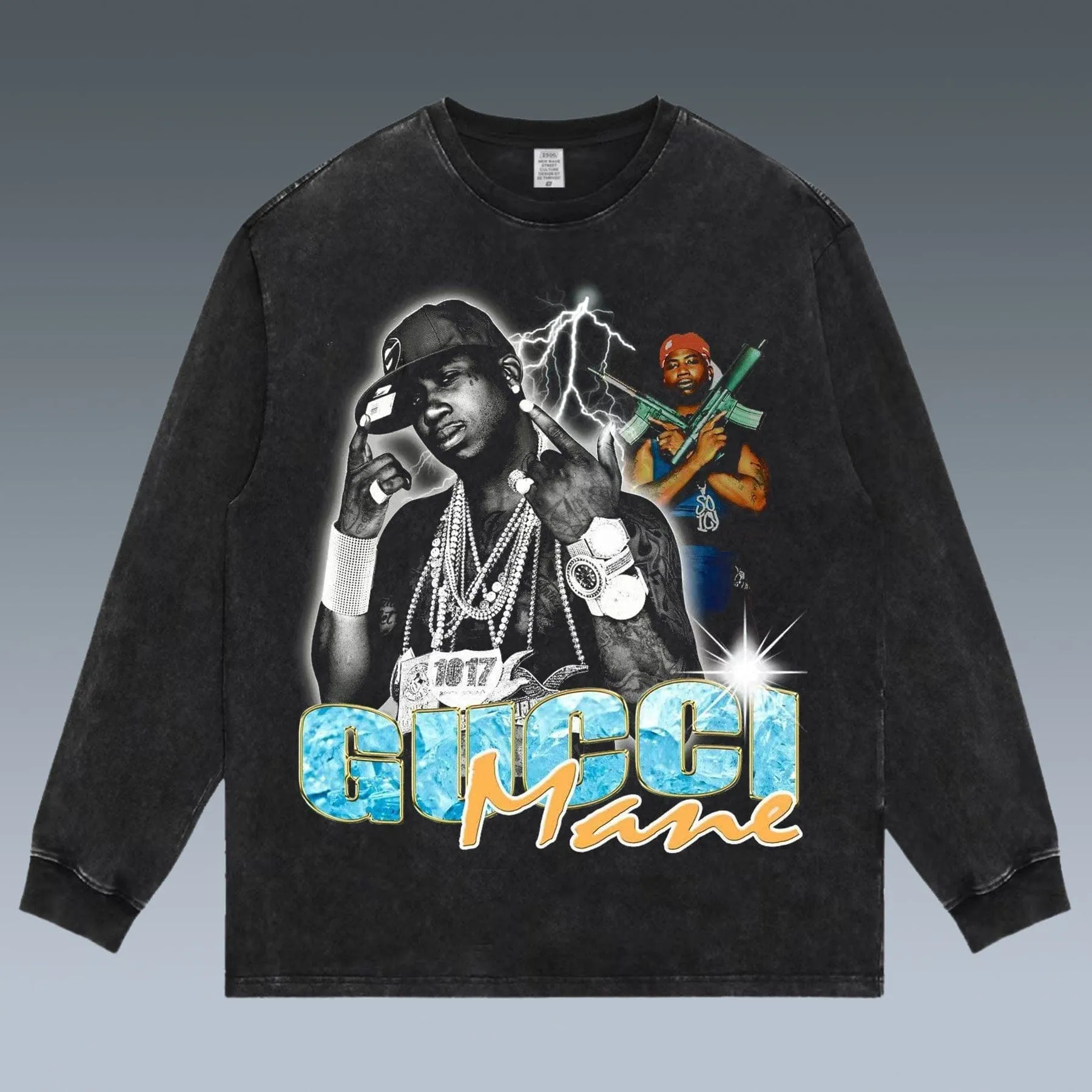 VINTAGE LONG SLEEVE TEE | GUCCI MANE